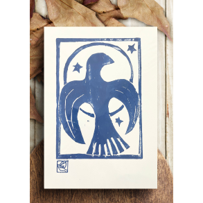 Linoleumstryk Hellig Due Bl