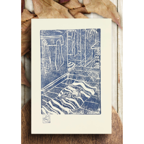 Linoleumstryk Hverdags Entre Bl