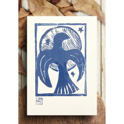 Linoleumstryk Hellig Due LIMITED EDITION