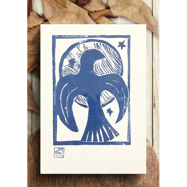 Linoleumstryk Hellig Due LIMITED EDITION