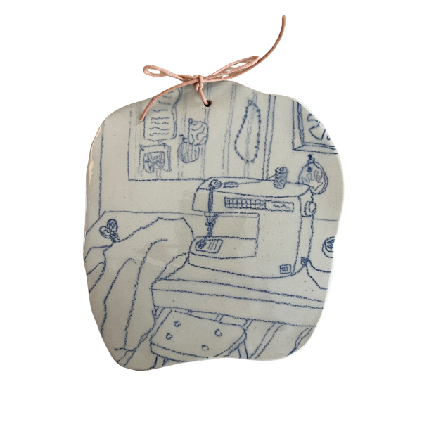 Keramik v�goph�ng med hverdags illustration. Nr. 5